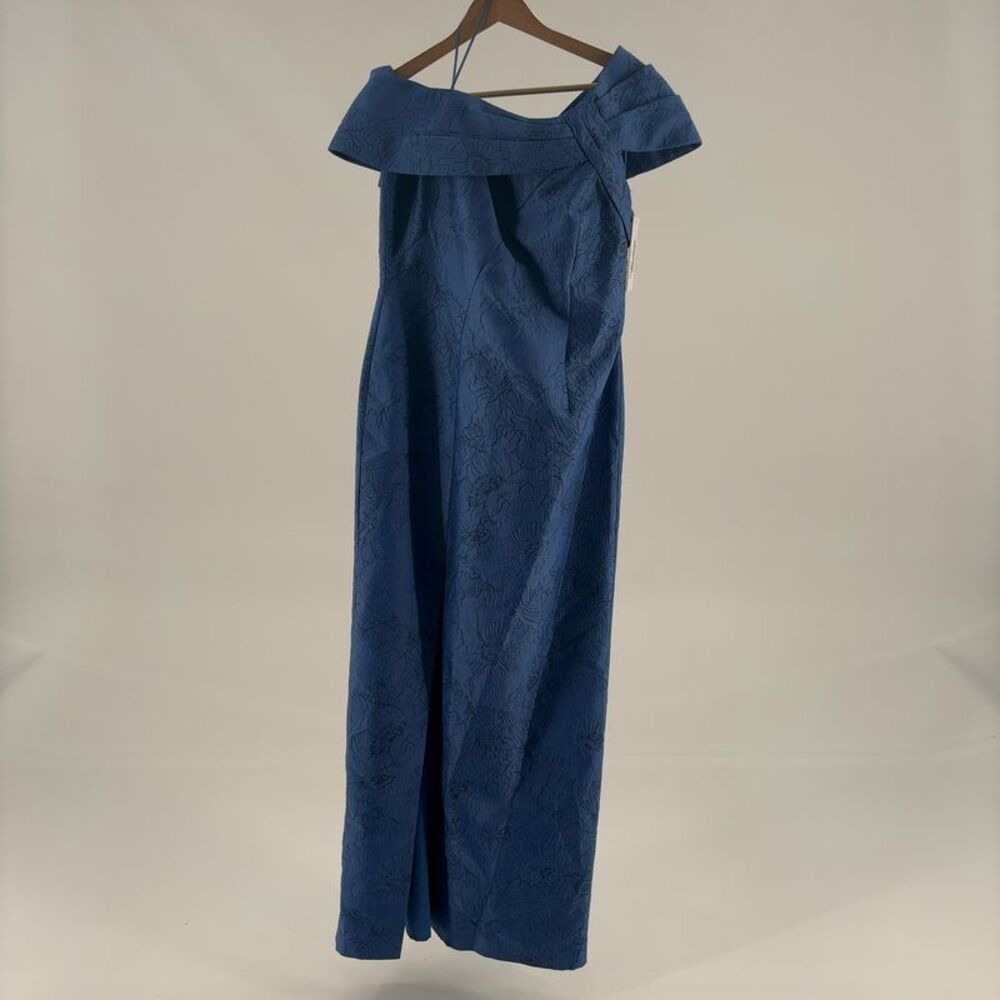 Teri Jon by Rickie Freeman Bow Shoulder Gown